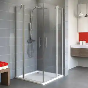 Eckdusche »Alexa Style 2.0«, BxTxH: 80 x 80 x 192 cm