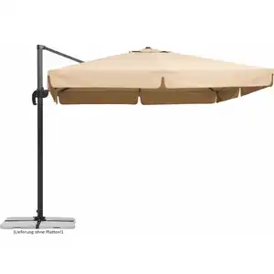 Schneider Ampelschirm 'Rhodos' naturfarben 300 x 300 cm