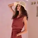 Bild 1 von Damen-Bluse mit Knopfleiste