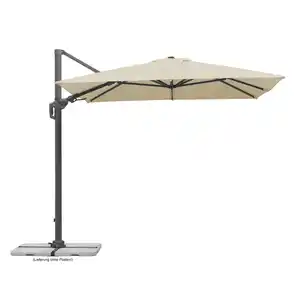 Schneider Ampelschirm 'Rhodos Twist' naturfarben 350 x 260 cm