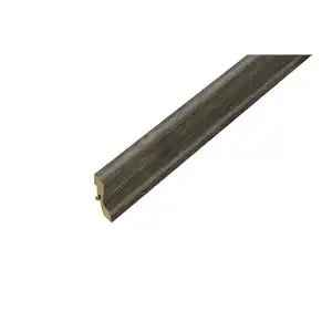 Kosche Sockelleiste Eiche grau foliert, 2400 x 40 x 20 mm