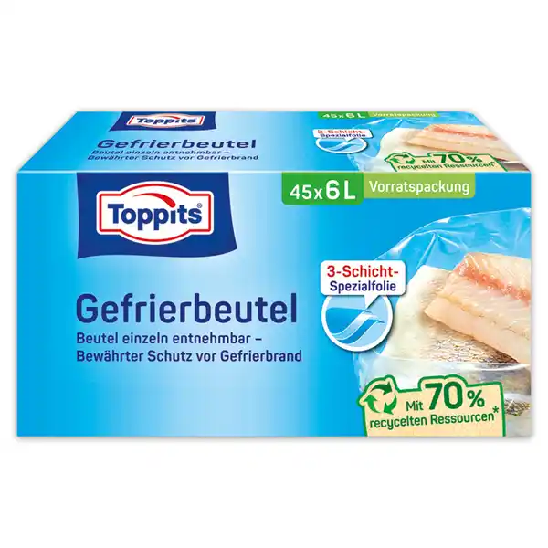 Bild 2 von Toppits Gefrierbeutel