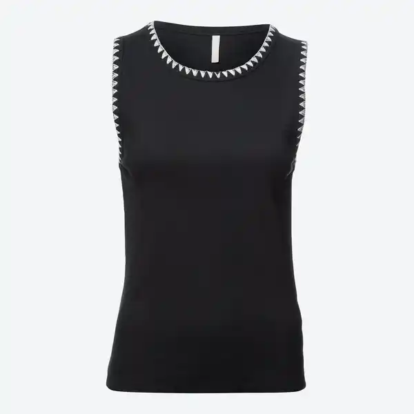 Bild 1 von Damen-Top mit Stickerei