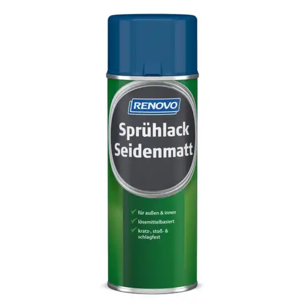 Bild 1 von Sprühlack, enzianblau RAL 5010, seidenmatt, 400ml