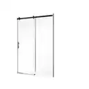Bild 1 von Duschkabine »Alexa Style 2.0«, Schiebetür in Nische, 120 x 200 cm, Mattschwarz