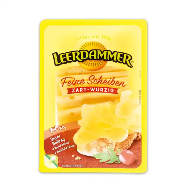 Bild 1 von Leerdammer Feine Scheiben