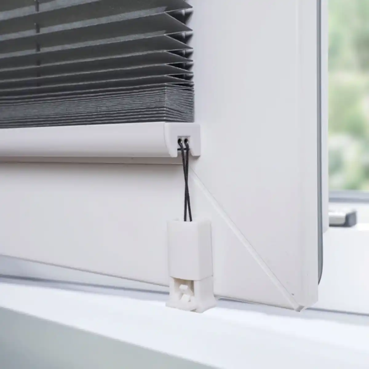 Bild 3 von Klemmfix Plissee »Easy«, grau, verspannt