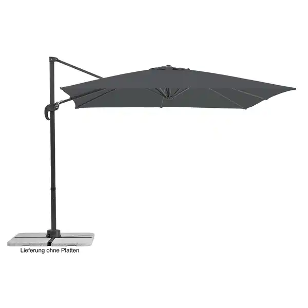 Bild 1 von Schneider Ampelschirm 'Rhodos Junior' anthrazit 270 x 270 cm