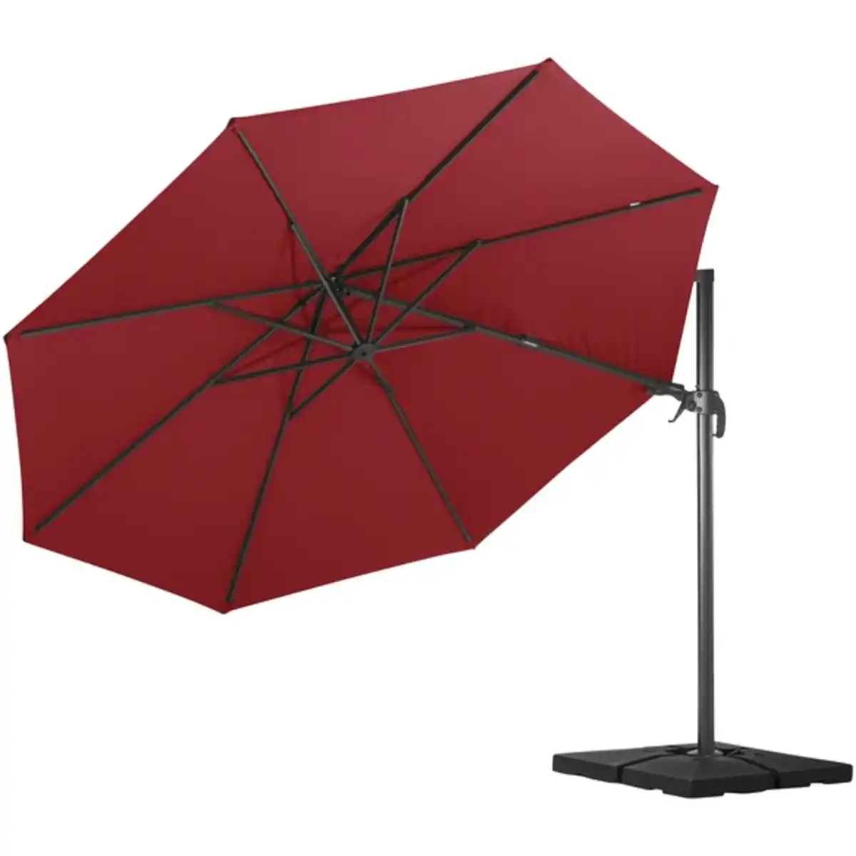 Bild 1 von Pendelschirm »Paros«, ØxH: 350 x 265 cm, Sonnenschutzfaktor: 80+