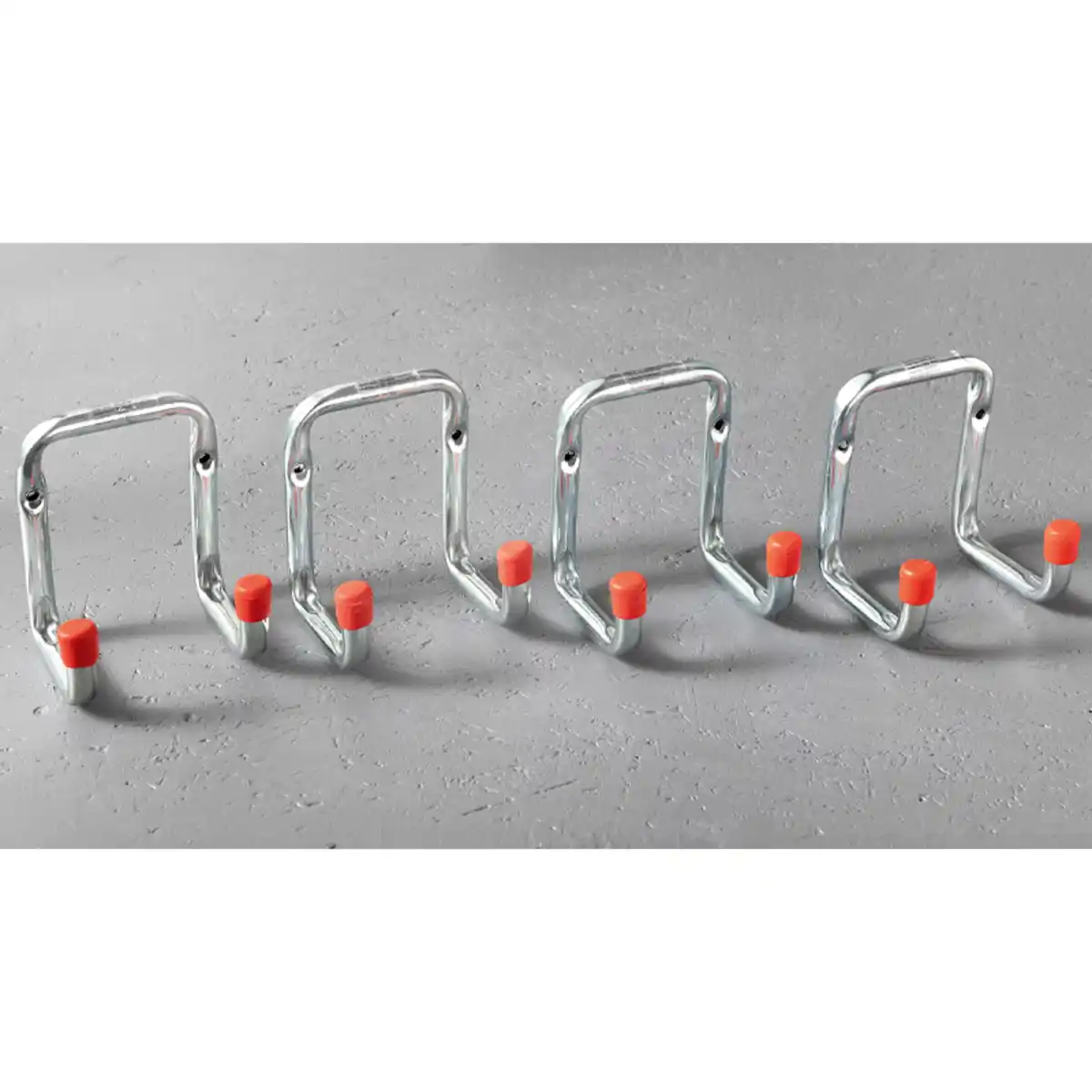 Bild 1 von Kraft Werkzeuge Wandhaken doppelt abgewinkelt 4tlg.