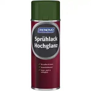 Sprühlack, laubgrün RAL 6002, hochglänzend, 400ml