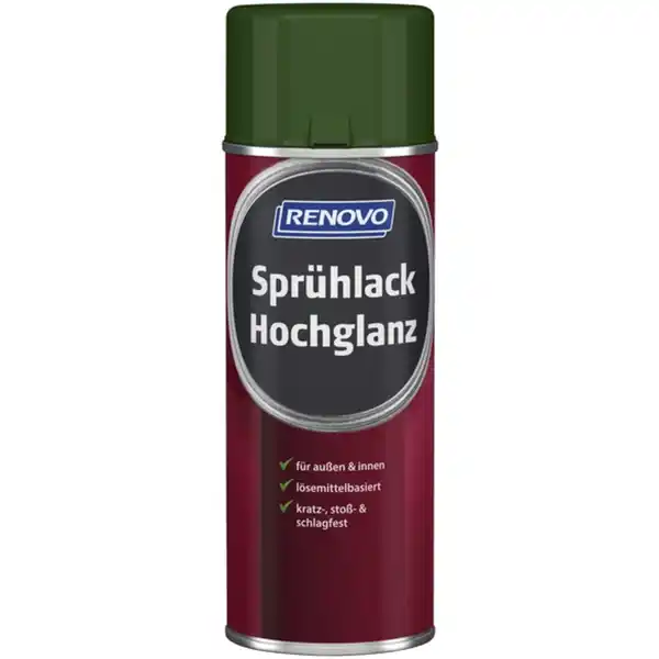 Bild 1 von Sprühlack, laubgrün RAL 6002, hochglänzend, 400ml