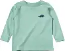 Bild 1 von ALANA Langarmshirt mit Dino-Stickerei, grün, Gr. 104