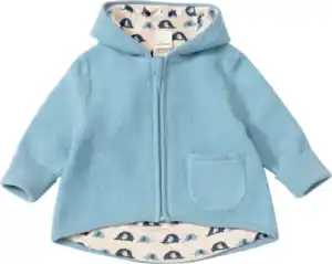 ALANA Jacke mit Wolle & Mitwachsfunktion, blau, Gr. 74/80