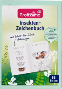 Profissimo Insekten Zeichenbuch