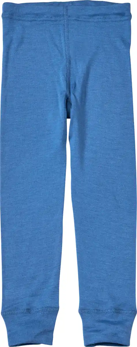 Bild 1 von ALANA Unterhose lang aus Bio-Wolle und Seide, blau, Gr. 122/128