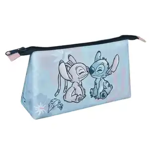 Stitch - Schüleretui - blau/rosa