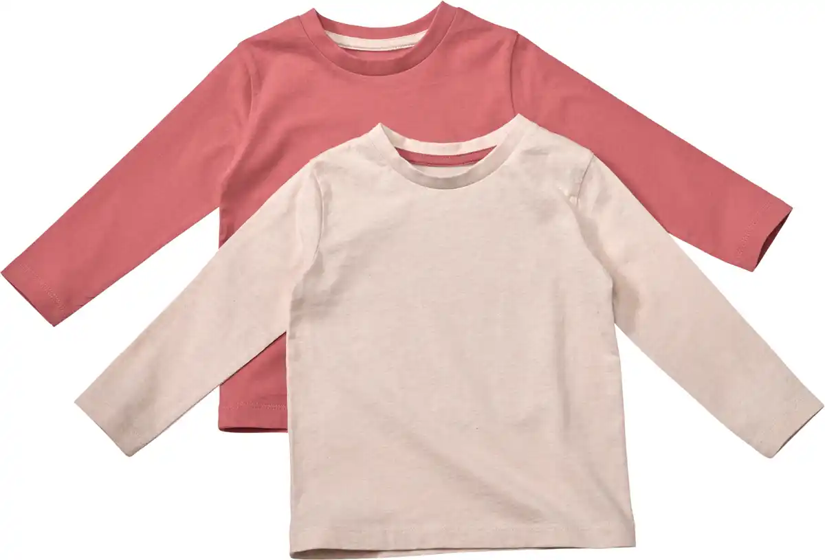 Bild 1 von ALANA Langarmshirts, rosa + beige, Gr. 140