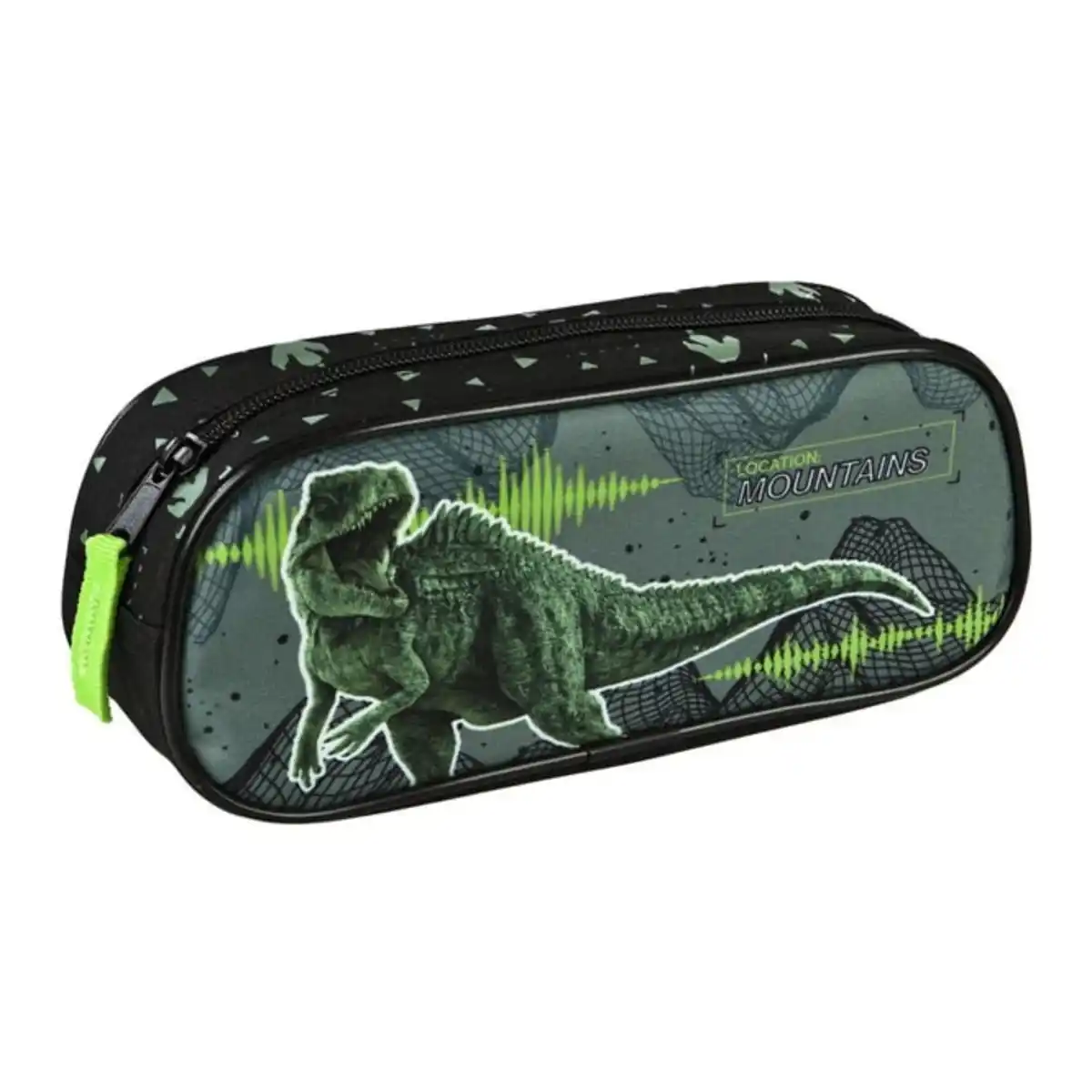 Bild 1 von Jurassic World - Sch&#252;leretui - gr&#252;n/schwarz