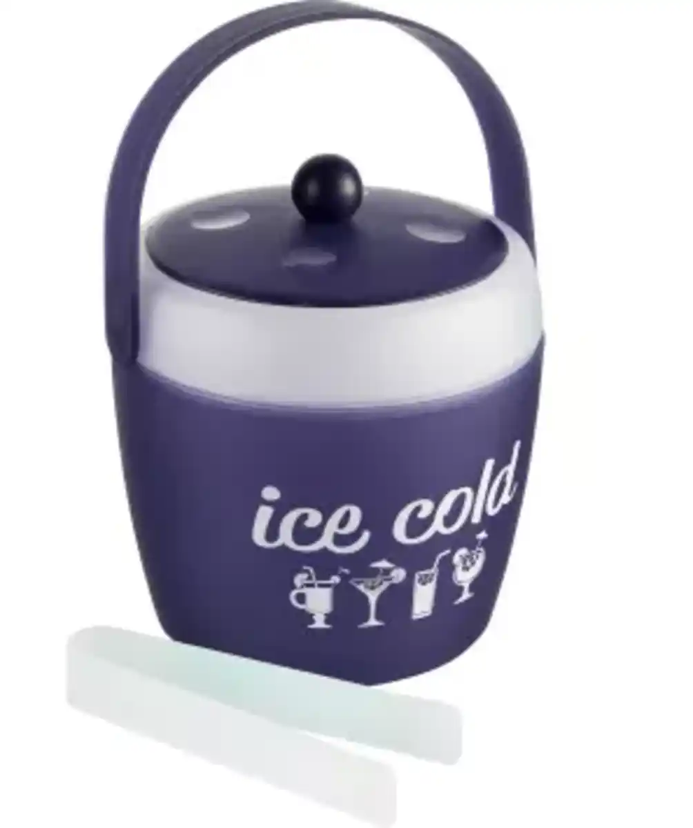 Bild 1 von Eiskühler mit Zange, dunkelblau
