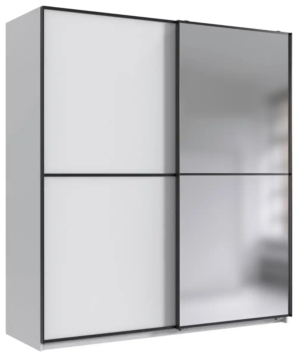 Bild 1 von Schwebetürenschrank Ulm Weiß, Weiß