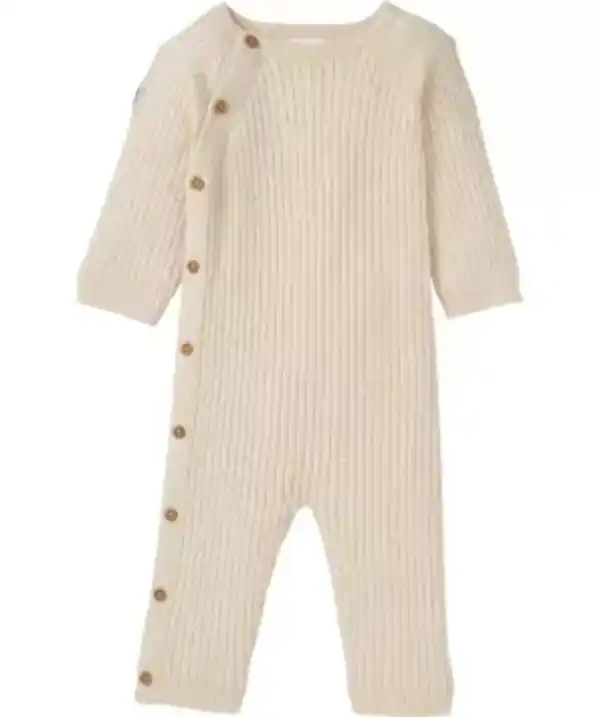Bild 1 von Newborn Strickstrampler, offwhite
