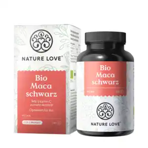 NATURE LOVE Bio Maca schwarz, 106 g