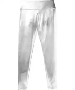 Sporthose Metallic, silber