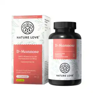 NATURE LOVE D-Mannose, 64 g