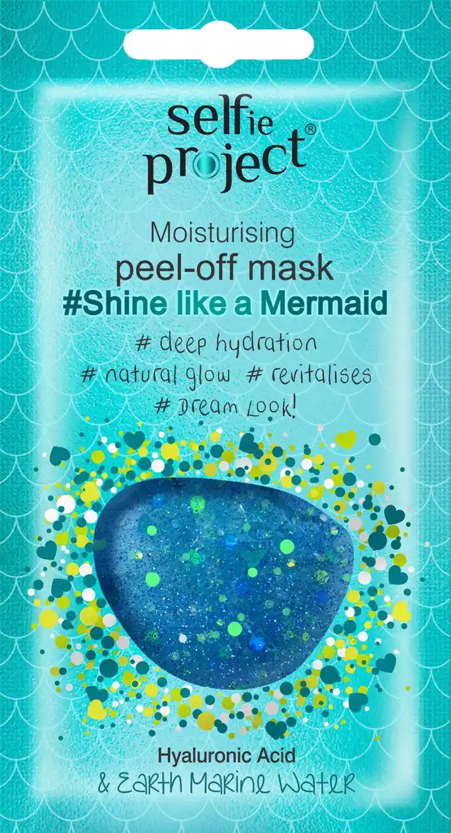 Bild 1 von Selfie Project Galaxy Shine like a Mermaid Peel-off Maske, 12 ml