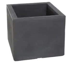 Dehner Kunststoff-Blumenkübel Palermo, quadratisch