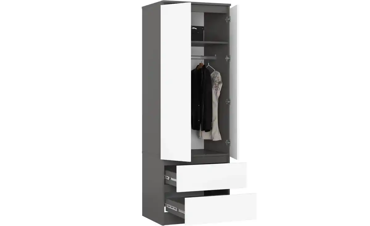 Bild 4 von Drehtürenschrank mit 2 Schubladen Sina