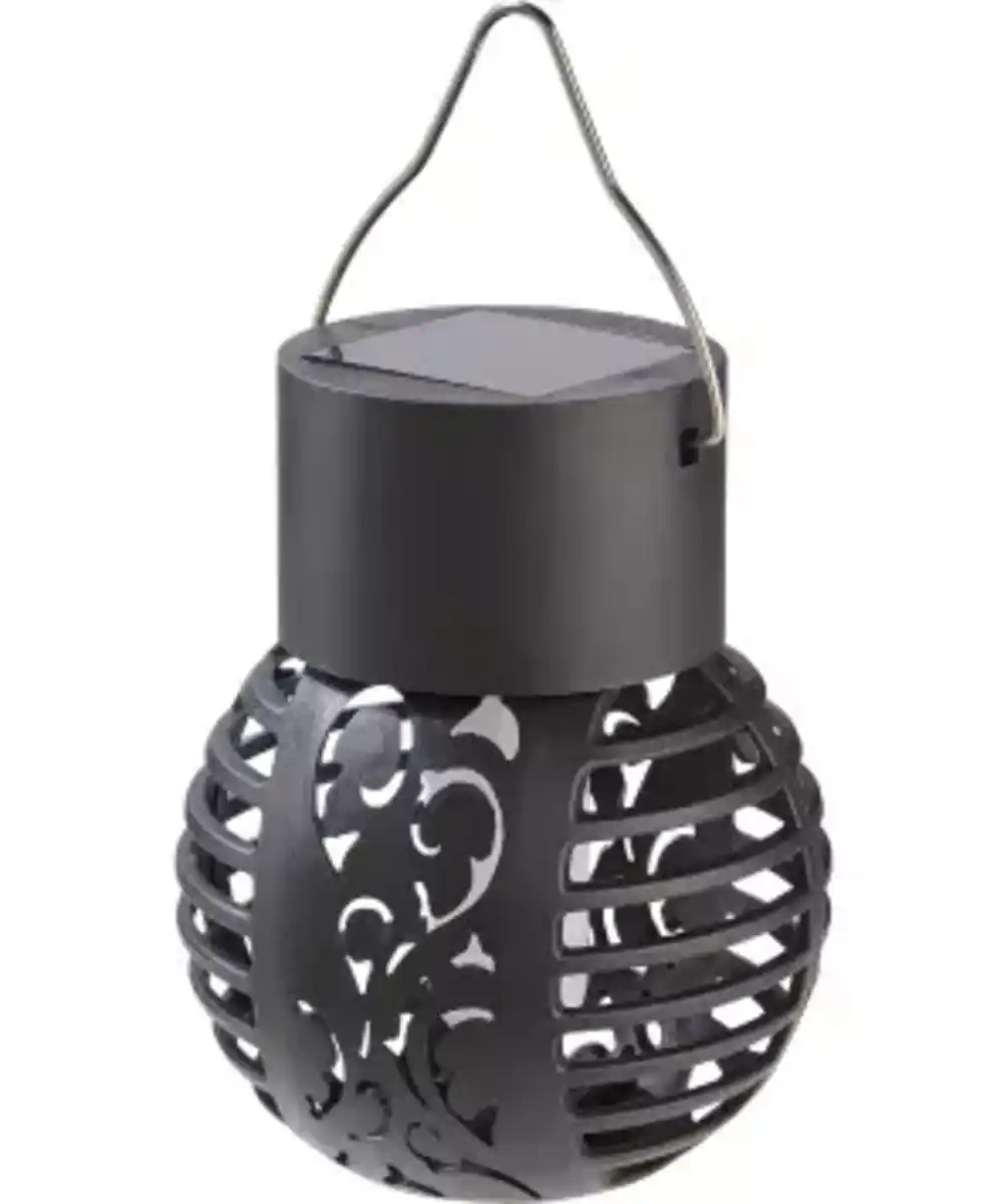 Bild 1 von Hängende Solarleuchte, schwarz