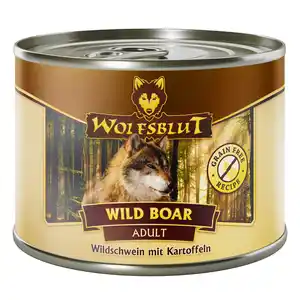 Wolfsblut Hundenassfutter Wild Boar Wildschwein&Kartoffel, 200 g