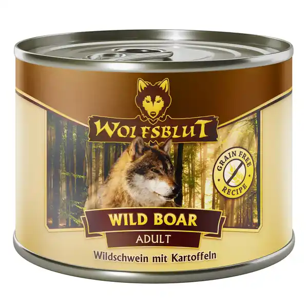 Bild 1 von Wolfsblut Hundenassfutter Wild Boar Wildschwein&Kartoffel, 200 g