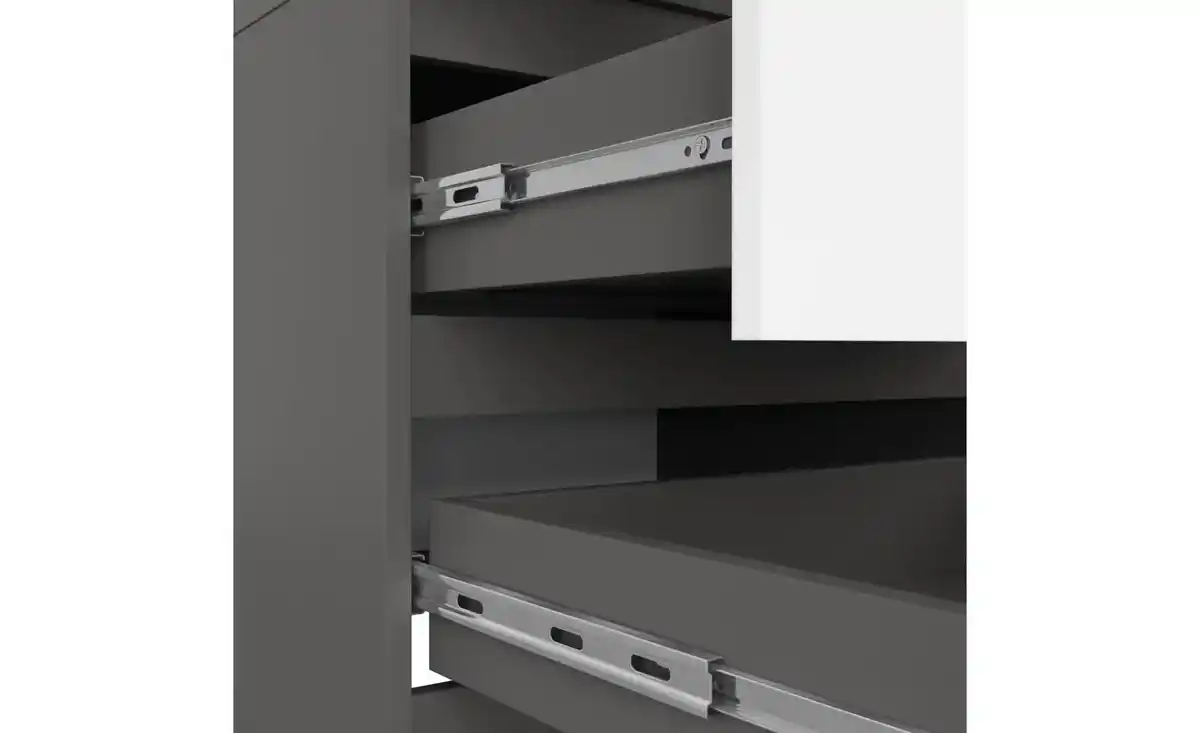 Bild 2 von Drehtürenschrank mit 2 Schubladen Sina