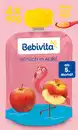 Bild 1 von Bebivita Baby Quetschbeutel Pfirsich in Apfel, 360 g