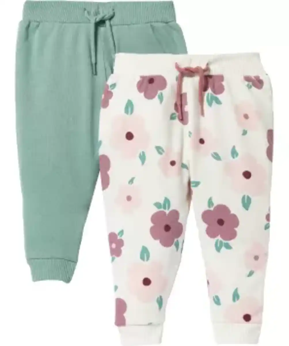 Bild 1 von Jogginghosen Blumen, grün