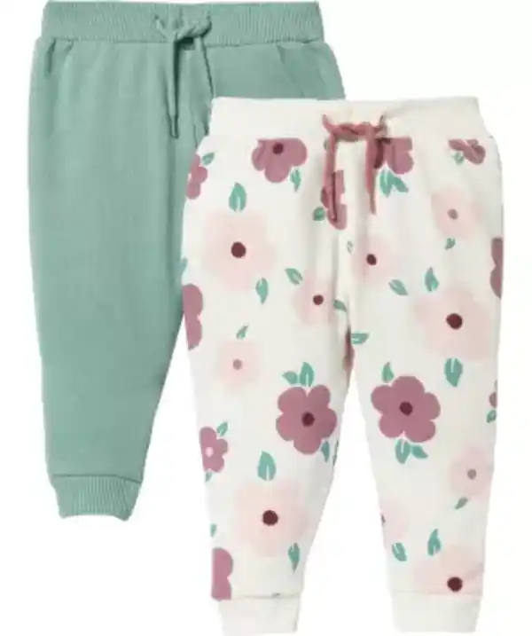 Bild 1 von Jogginghosen Blumen, grün
