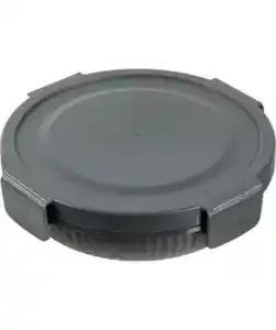 Runde Vorratsdose, schwarz
