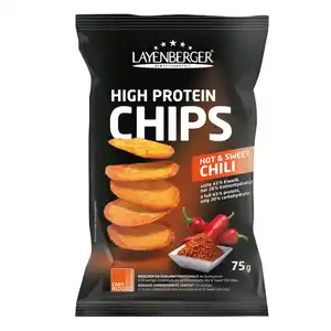 Layenberger High Protein Chips Sweet Chili, 75 g