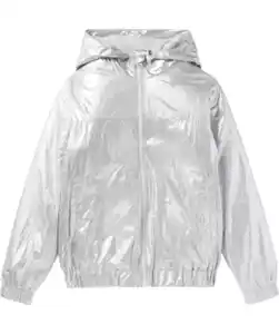 Jacke Metallic, silber
