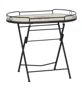GARTENBEISTELLTISCH 875348, Multicolor, Schwarz