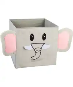 Aufbewahrungsbox Tier, grau