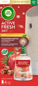Air Wick Active Fresh automatisches Duftspray Apple&Cinnamon Starter-Set, 1 Stk