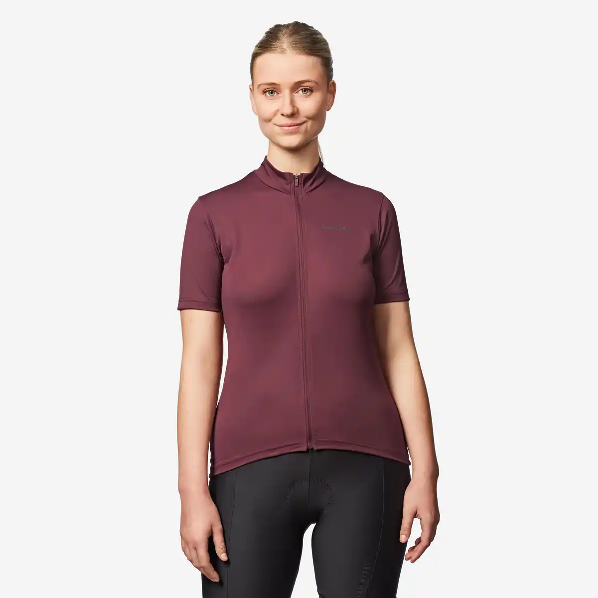 Bild 1 von VAN RYSEL Radtrikot Rennrad kurzarm Essential Damen Rot