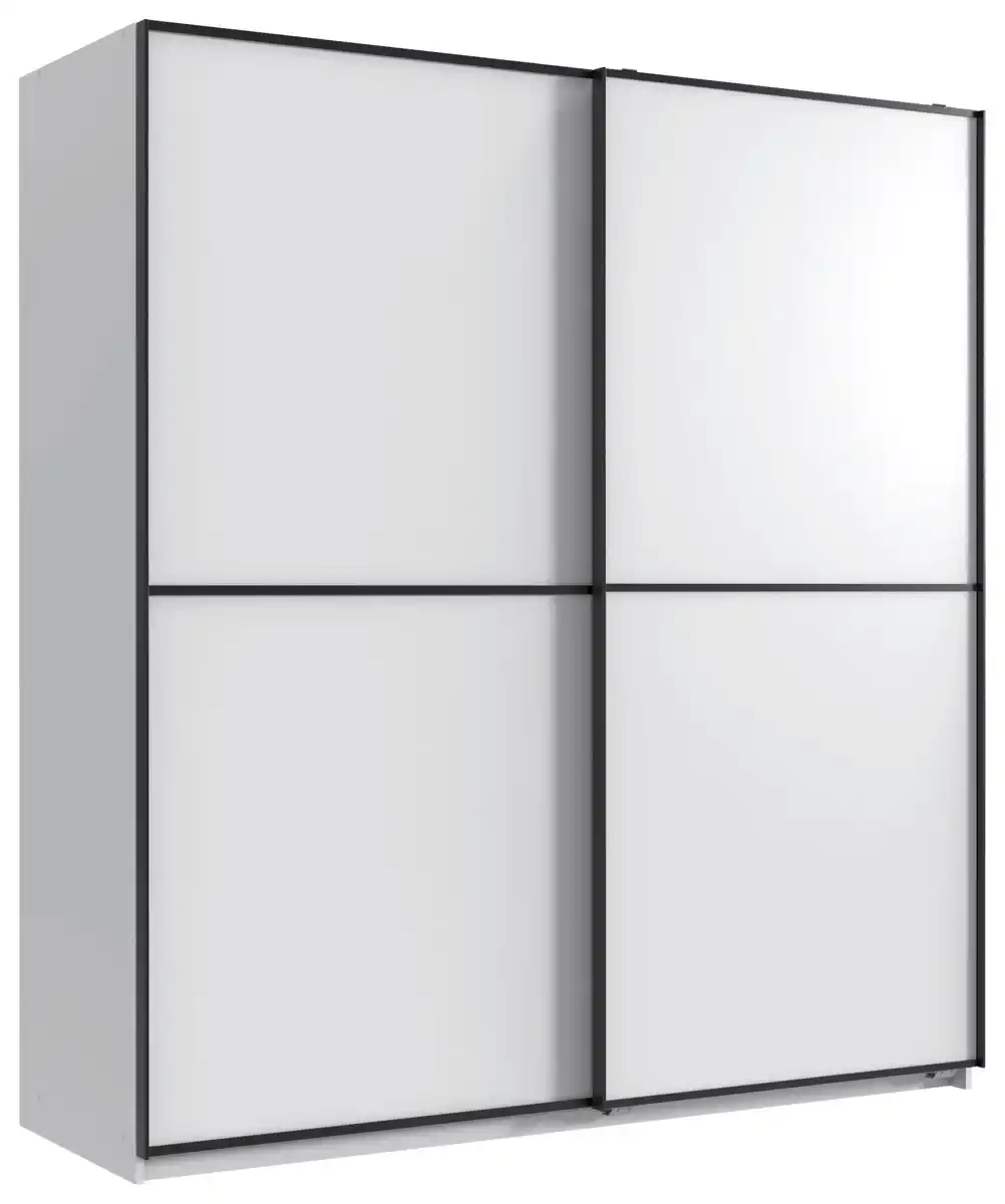 Bild 1 von Schwebetürenschrank Ulm Weiß, Weiß