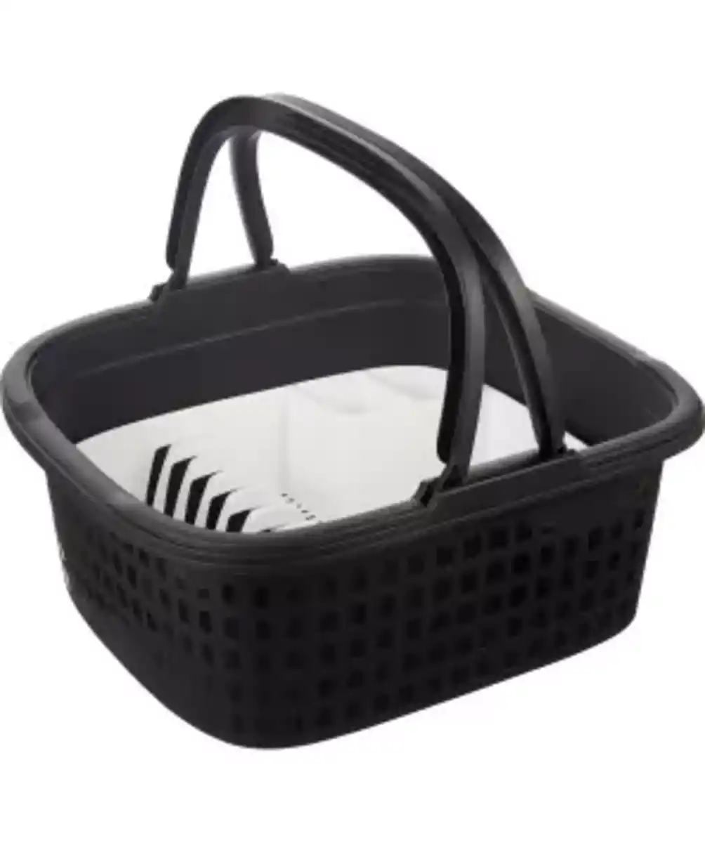 Bild 1 von Spül- und Abtropf-Set, schwarz/weiß