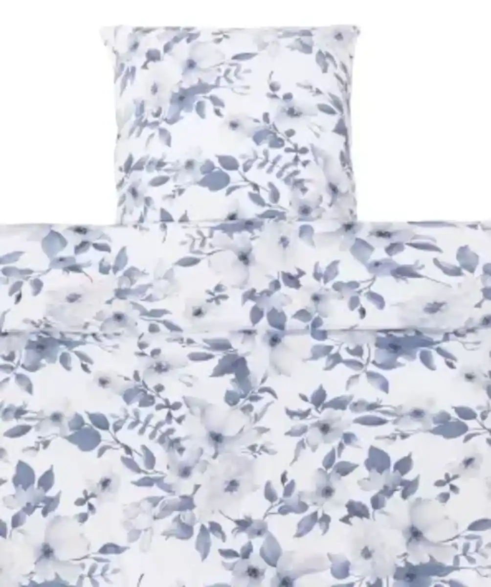 Bild 1 von Mikrofaser-Bettwäsche, blau