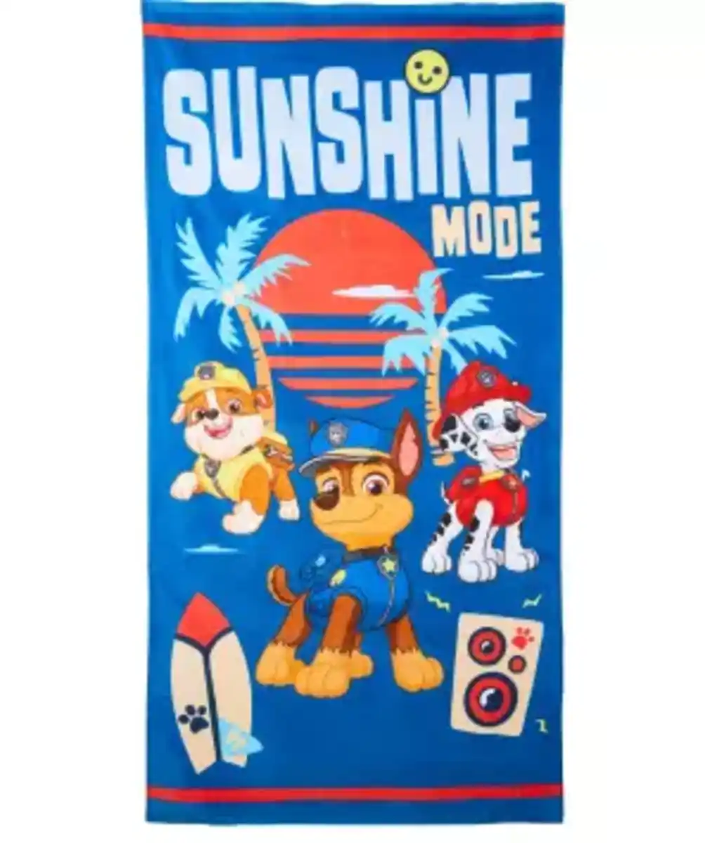 Bild 1 von Paw Patrol Strandlaken, dunkelblau